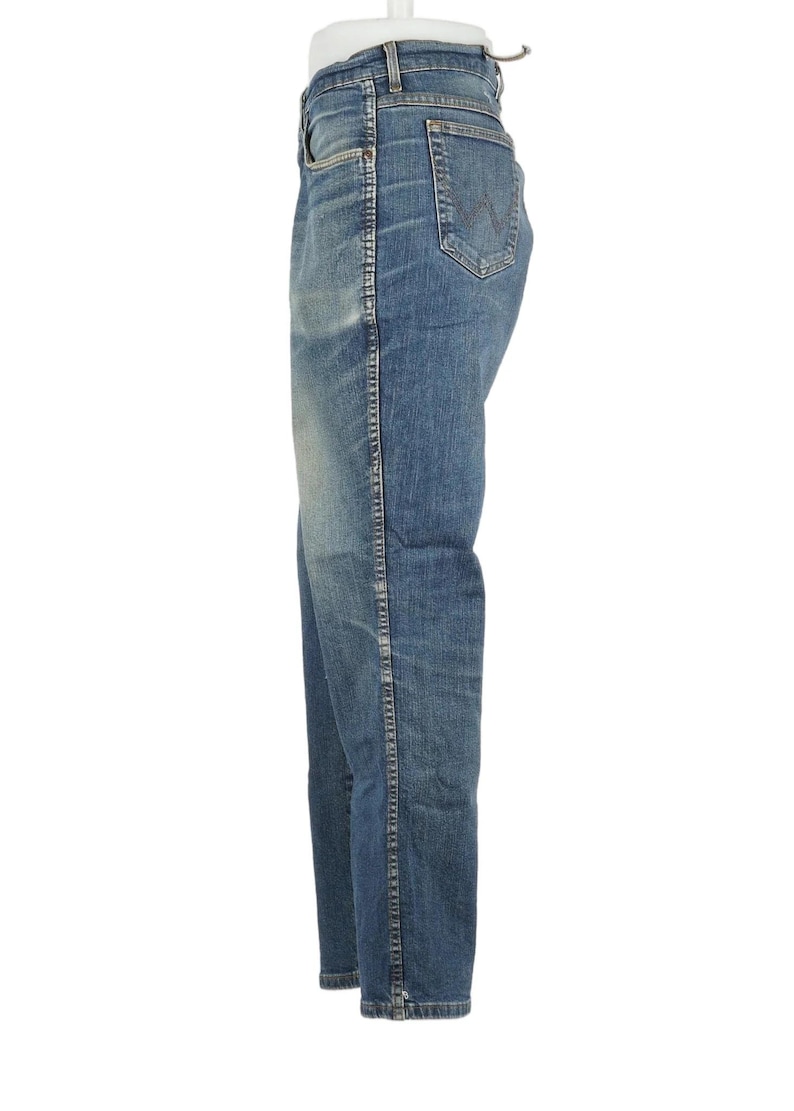 Vintage Straight Wrangler Jeans in Blau Gr. W37/L31 Bild 5