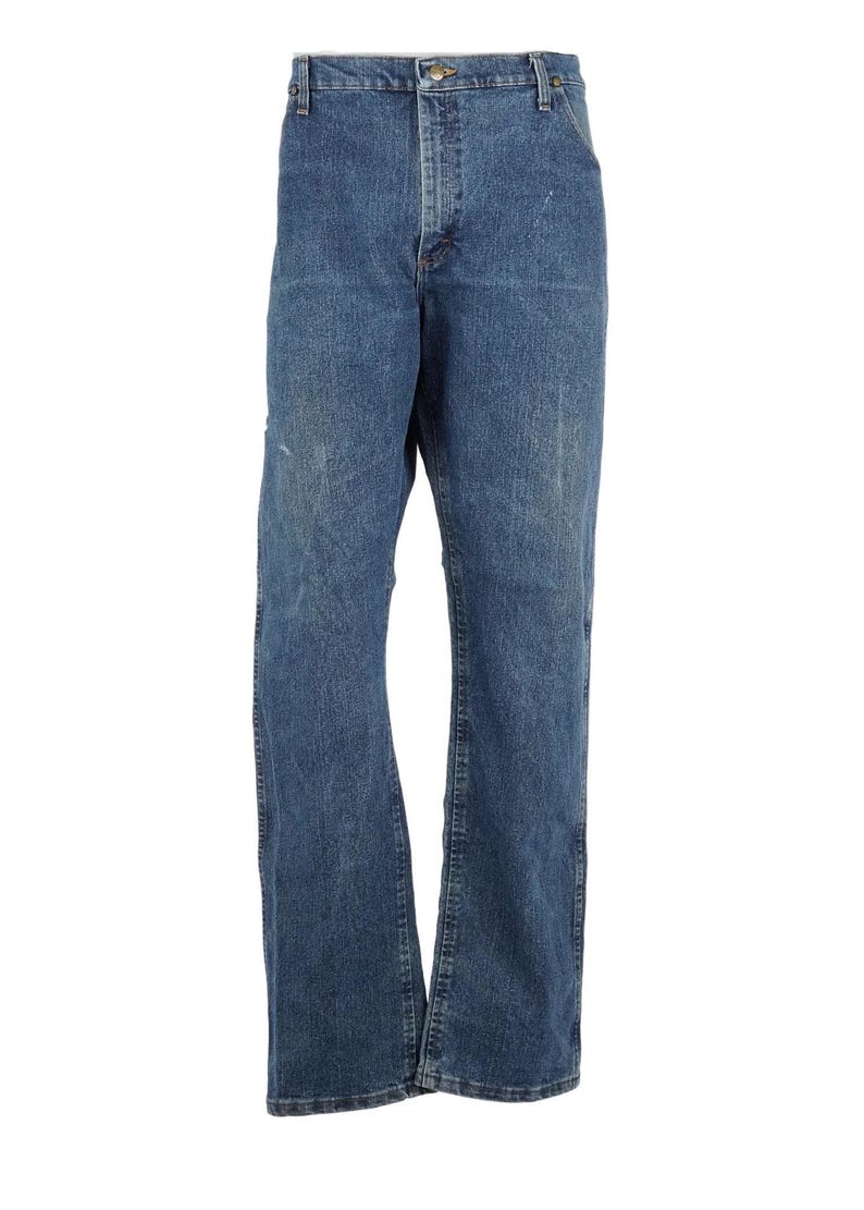 Vintage Wrangler Straight Jeans Blue Men W39 / L35 image 3