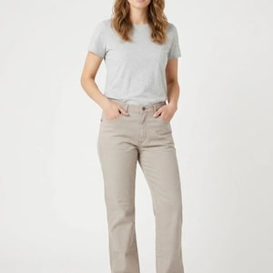 Straight Wrangler Jeans in Beige size XXL XXL