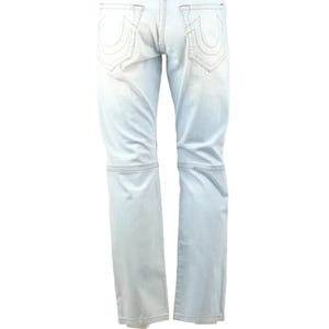 Vintage Straight True Religion Jeans in Blue size W31 / L31 afbeelding 4