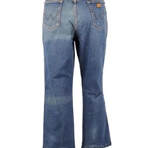 Vintage Straight Wrangler Jeans in Blue size W36 / L26 image 4