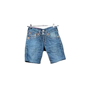 Straight True Religion Jeans in Blue size W34 image 3