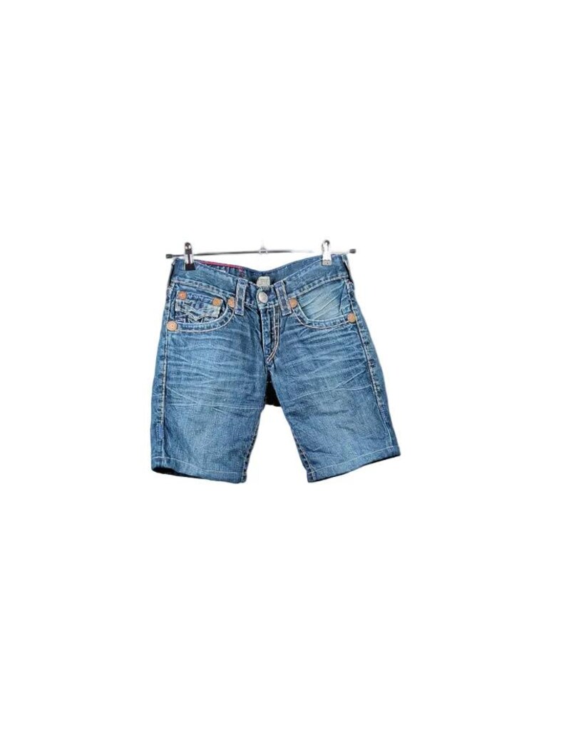 Straight True Religion Jeans in Blue size W34 image 3
