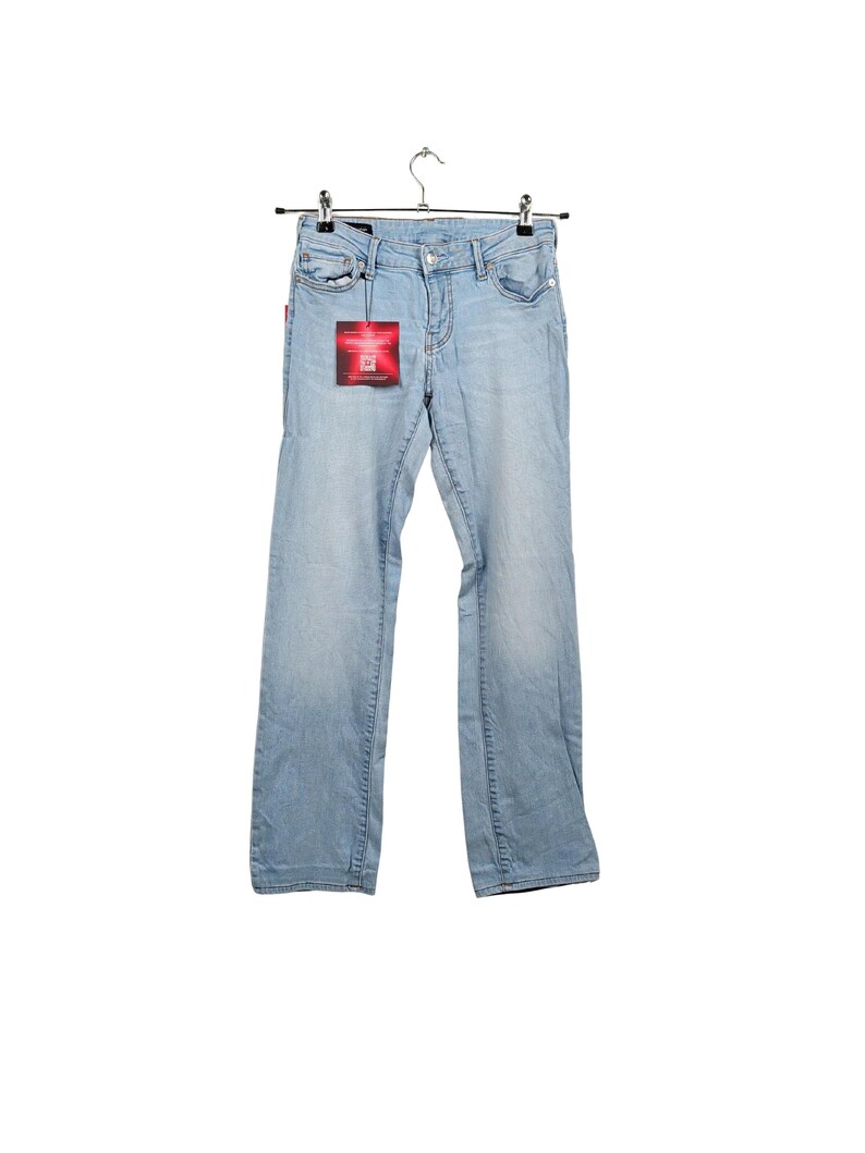 Straight True Religion Jeans in Light Blue size W24 / L30 image 3