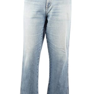 Vintage Relaxed Wrangler Jeans in Light Blue size W37 / L32 imagen 3