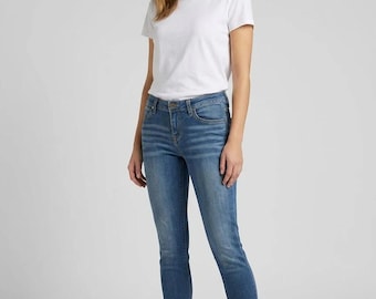 Vintage Lee Skinny Jeans Blue Women W28 / L26