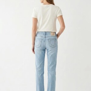 Straight True Religion Jeans in Light Blue size W24 / L30 image 2