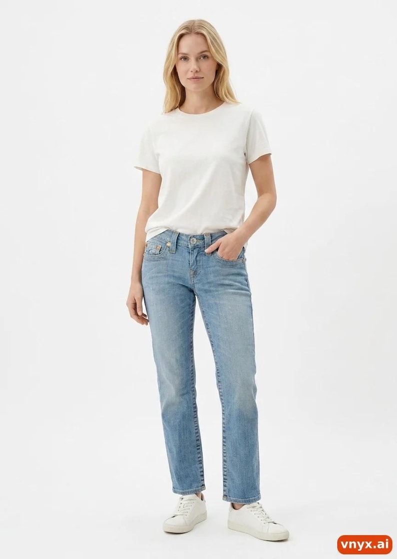 Slim True Religion Jeans in Light Blue size W27 / W25 27