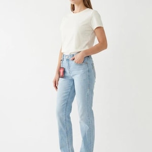 Straight True Religion Jeans in Light Blue size W24 / L30 24