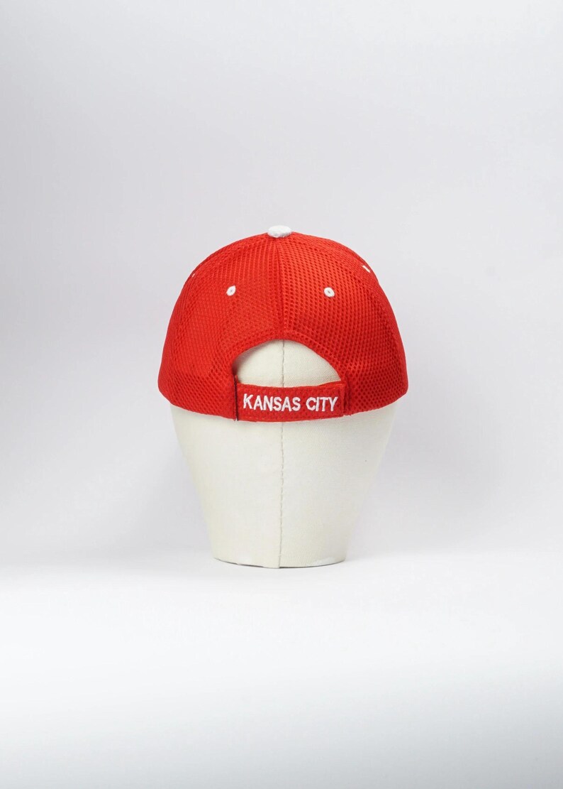 Kansas City Cap in Red size Adjustable