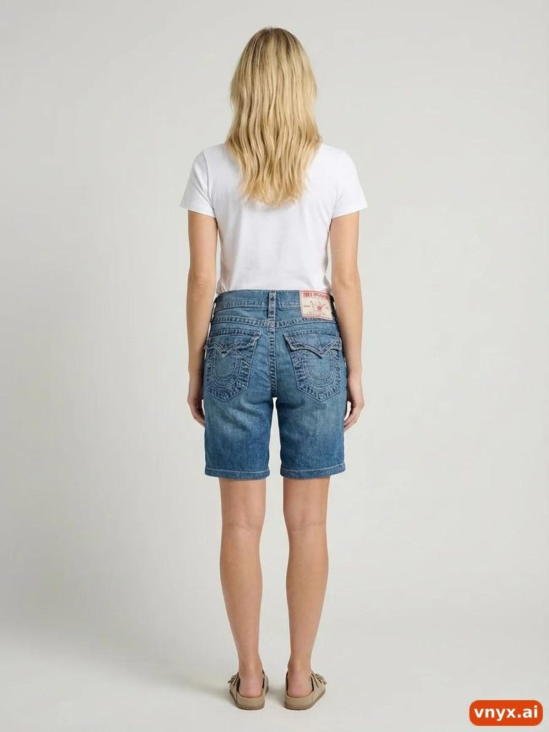 Straight True Religion Jeans in Blue size W34 image 2