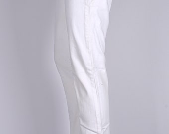 Vintage Slim Levi's 571 Blanco talla 30 / 34