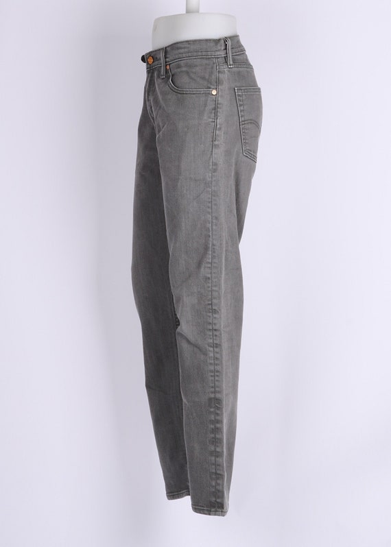 Vintage Straight Levi's 508 Grey size 32 / 29 - image 3