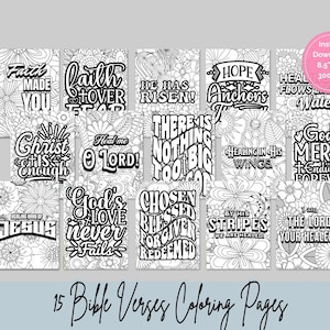 Flower Coloring Sheets With Bible Quotes,Christian Coloring Pages,Bible Verses Coloring Pages For Teens Adults Women,Scripture Coloring Book