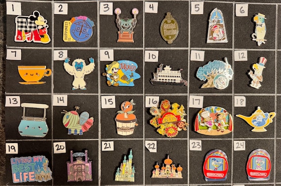 AUTHENTIC Disney Pins - Icons, Castles, Attractions, and MORE!
