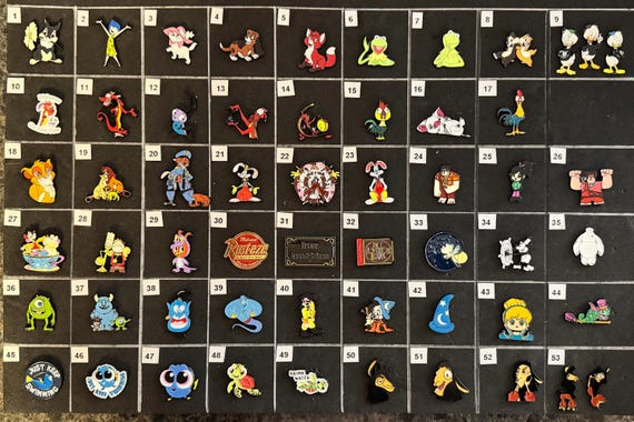 16. FANTASY Disney pins Baymax/Muppets/Mushu/Max/Dory REPLICA PINS