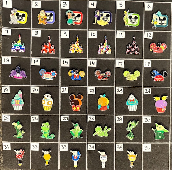 AUTHENTIC Disney 2025 - Walt Disney World Hidden Mickey wave B Pin Chaser and Completer (trading, collecting, pixie dust)