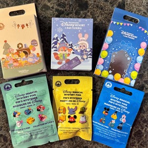 Authentic Disney Pins - UNOPENED Mystery Pack - Limited Edition - Pooh/Zootopia/Princess