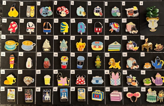 Authentic  Disney Pins - Themes - Cups/Kites/Umbrellas/Popsicles/VHS