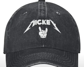 Walt Disney Mickey Mouse Rock and Roll/Metal Baseball Cap! Multiple Colors available