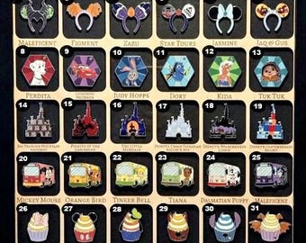 AUTHENTIC Disney 2026 - WDW Hidden Mickey Pin Chaser - Pixie Dust