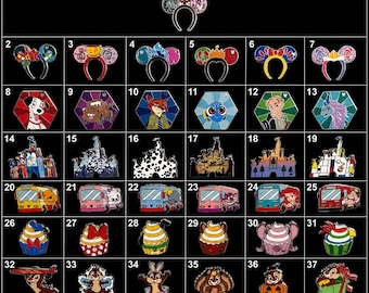 AUTHENTIC Disney 2026 - Disneyland Hidden Mickey Pin Chaser - Pixie Dust Gifting
