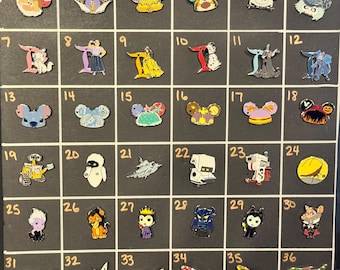 AUTHENTIC Disney 2023, 2024 & 2025 - Disneyland WDW Hidden Mickey Pins Sets with Chasers!! D's, Ears, Wall-E, Villains, Planes!
