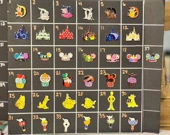 AUTHENTIC Disney 2025 - Disneyland Hidden Mickey Pin Chaser and Completer WAVE B