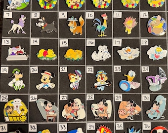 Authentic Disney Pins - Sweet Dreams/Dogs/Characters/Figment