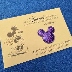 Mickey Mouse Pocket Pal: Chase Your Dreams Card