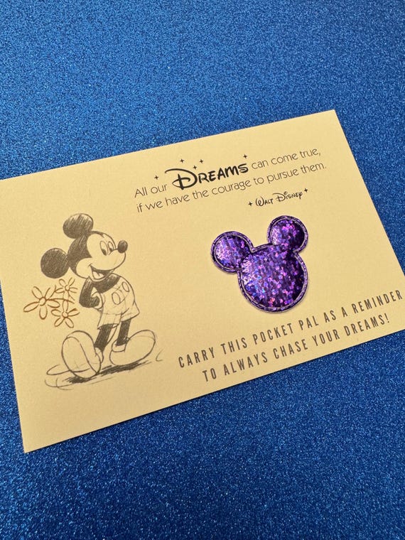 Mickey Mouse Pocket Pal: Chase Your Dreams Card