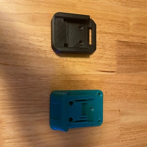 3D Printed ABS Plastic Makita 18V Tool and Battery Wall/Shelf Mounts – Organize Your Workspace in Style!