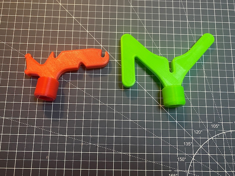 3D Printed Christmas Light Installation Painters Pole Hook Etsy UK