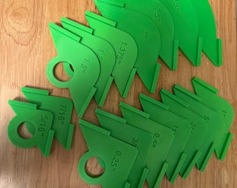 3D Printed ABS Router Templates: Rounded Corner Woodworking