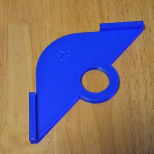 Precision 3D Printed ABS Router Templates: Various Radii for Perfect ...