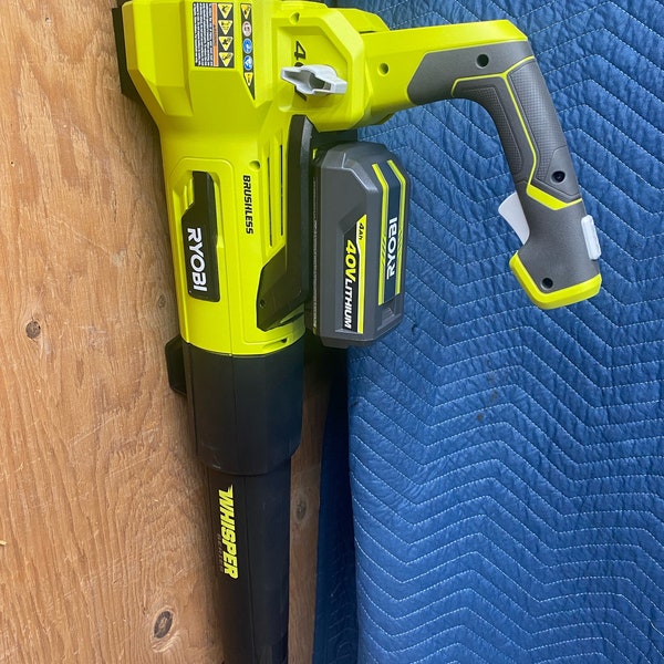 Ryobi 40V blower wall mount: the ultimate storage solution for your garden oasis