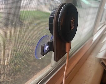 3d printed suction cup mount for yi home cameras - secure & versatile camera mounting solution
