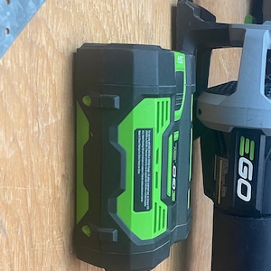 Ego 56v battery wall mount - durable and space-saving organizer