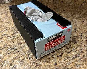 3D Printed Rubber Glove Mount | Wall or Under Cabinet, Costco/Harbor Freight