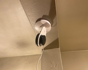3D Printed Yi Home Camera Mount - Corner or Flat Mount