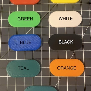 Precision 3D Printed ABS Router Templates: Various Radii for Perfect ...
