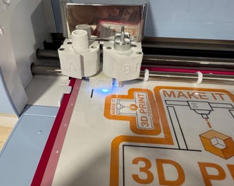 3D Printed Lens for Cricut Explore | Enables Print Then Cut on Glossy Paper | Easy Install Attachment