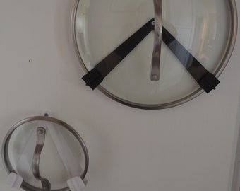 3d printed adjustable wall-mounted pot lid holder – kitchen organization made easy!