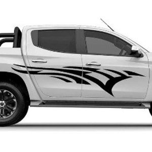 Pickup Door Side Stickers For Toyota Hilux Tacoma Ford F150 Chevrolet Silverado Nissan Navara Isuzu D-Max and many more Decal.