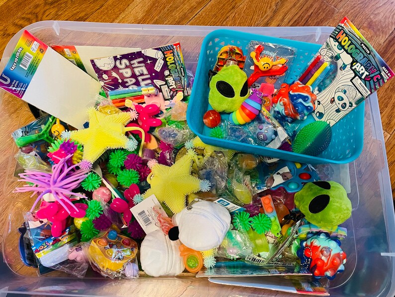 Mystery Toy Scoop Fidget Toys Lucky Scoop Kid Scoop Etsy