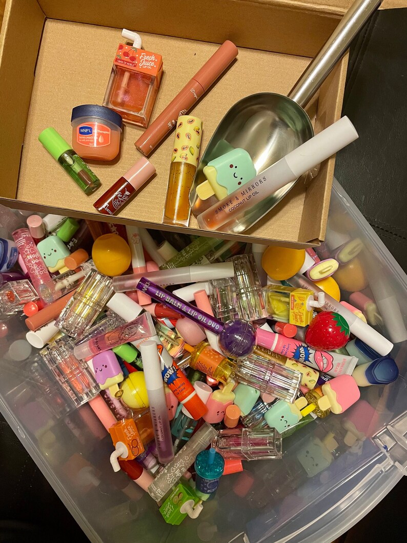 Lucky Lip Care Scoop LARGE Lip Gloss Lip Balm Beauty Etsy