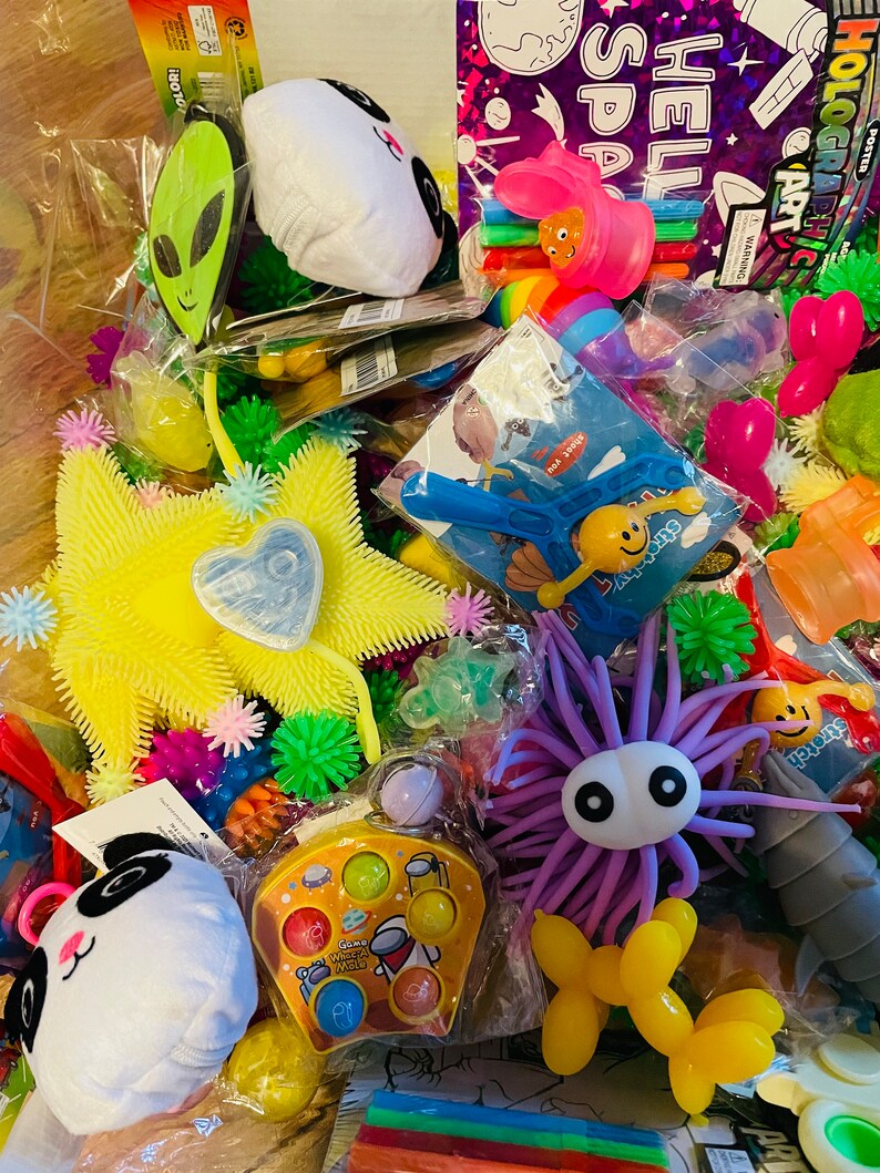 Mystery Toy Scoop Fidget Toys Lucky Scoop Kid Scoop Etsy