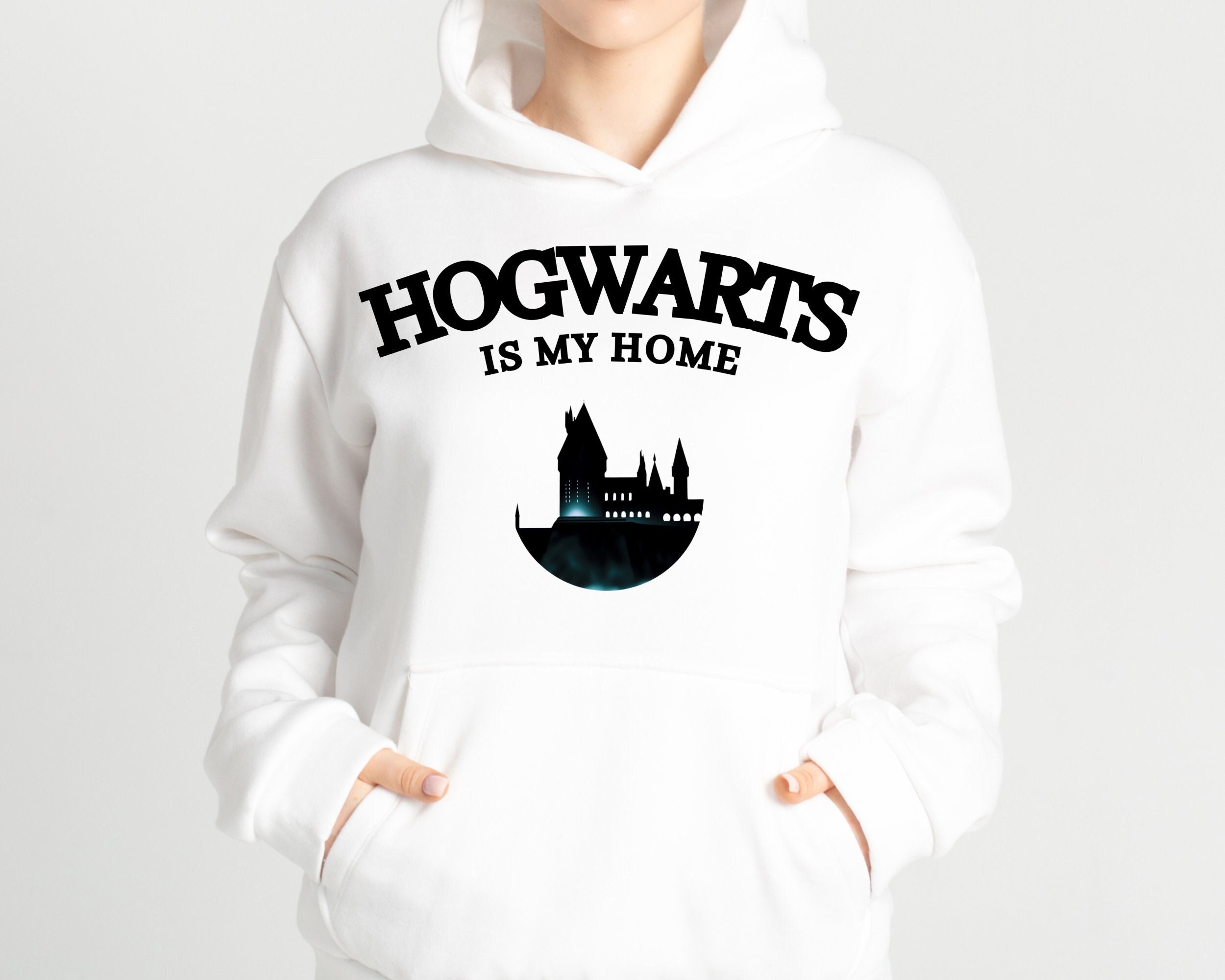Sudadera con capucha bordado Harry Potter Hogwarts © &™ Warner Bros -  Sudaderas con Capucha - Sudaderas - ROPA - Mujer 
