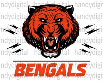 Bengals,  SVG, PDF, PNG, EPs, Ai Instant Digital Download