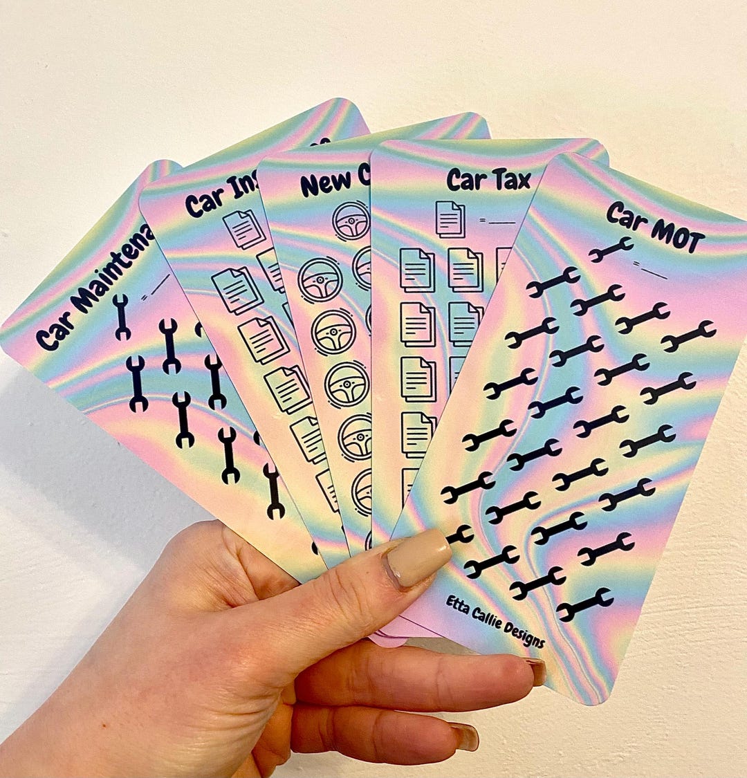 Car Fund Tracker: Savings Challenge Bundle, Cash Stuffing Envelopes ...